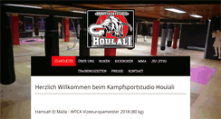 Desktop Screenshot of kampfsportstudio-houlali.com